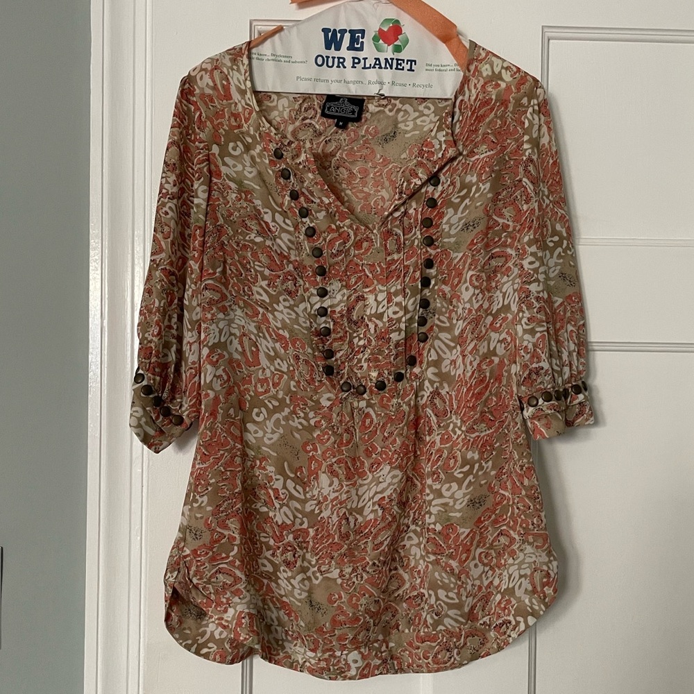 Angie size M Women’s Blouse